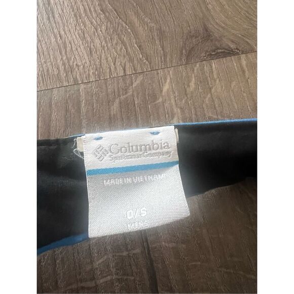 Columbia Visor Hat Mens Golf One Size Cap Blue Beach Outdoor Sport Logo Pleasant - Picture 5 of 5